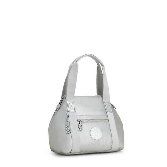 Kipling Art Mini Metallic Skuldertasker Sølv | DK 1381XY